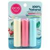 EOS Products  Pomegranate Raspberry, Vanilla Bean, Strawberry Sorbet, Sweet Mint 4.00 pack