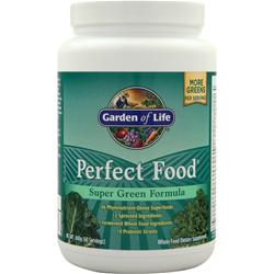Garden Of Life Perfect Food Powder Super Green Formula On Sale