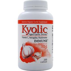 Kyolic Aged Garlic Extract Immune Formula #103 200 caps