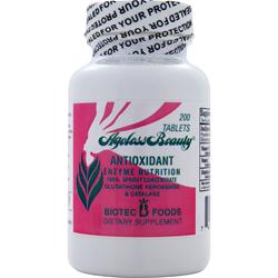 Biotec Foods Ageless Beauty Antioxidant Enzyme Nutrition 200 tabs