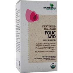 Futurebiotics Certified Organic - Folic Acid 120 tabs