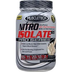 Muscletech Nitro Isolate 65 Pro Series Vanilla 2.1 lbs