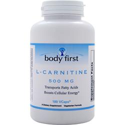 Body First L-Carnitine (500mg) 180 vcaps