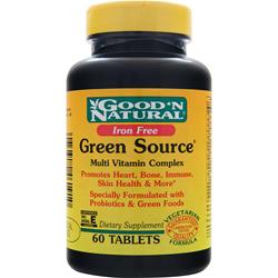 Good N Natural Green Source Multi Vitamin Complex - Iron Free 60 tabs