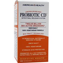 American Health Probiotic CD (Controlled Delivery) 60 tabs