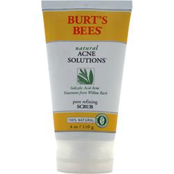 Burts Bees Natural Acne Solutions Pore Refining Scrub 4 oz