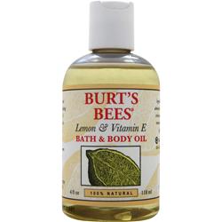 Burts Bees Bath and Body Oil Lemon & Vitamin E 4 fl.oz