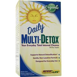 Renew Life Daily Multi-Detox 120 vcaps