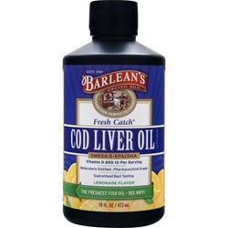 Barleans Fresh Catch Cod Liver Oil Liquid on sale at AllStarHealth.com