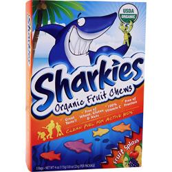 Sharkies Organic Fruit Chews Fruit Splash 5 pack