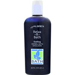 Aubrey Relax-R-Bath Herbal Bath Emulsion 8 fl.oz