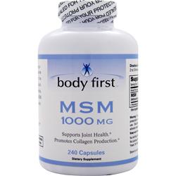 Body First Msm 1000mg On Sale At Allstarhealth Com