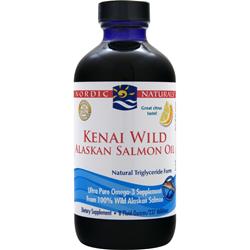 Nordic Naturals Kenai Wild Alaskan Salmon Oil Liquid 8 oz