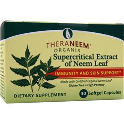 Theraneem Organix Supercritical Extract of Neem Leaf 30 sgels