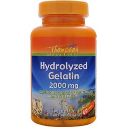 Thompson Hydrolyzed Gelatin (2000mg) 60 tabs