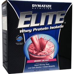 Dymatize Nutrition Elite Whey Protein Isolate Berry Blast 10 lbs
