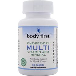 Body First One-Per-Day Multi - Vitamin and Mineral 60 tabs