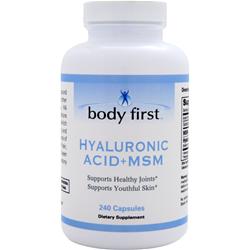 Body First Hyaluronic Acid + MSM on sale at AllStarHealth