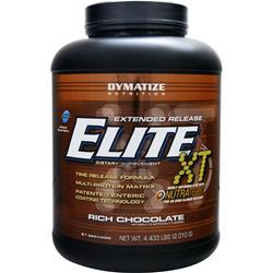 Dymatize Nutrition Extended Release Elite XT Protein Rich Chocolate 4.43 lbs
