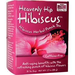 Now Real Tea - Hibiscus Herbal Punch Tea 24 pckts