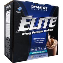 Dymatize Nutrition Elite Whey Protein Isolate Chocolate Mint 10 lbs