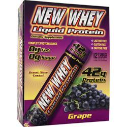 New Whey Nutrition New-Whey Liquid Protein (42g Protein) Grape 12 vials