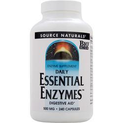 Source Naturals Daily Essential Enzymes (500mg) 240 caps