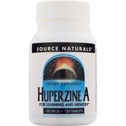 Source Naturals Huperzine A (100mcg) 120 tabs