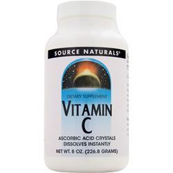Source Naturals Vitamin C - Ascorbic Acid Crystals 8 oz