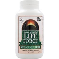 Source Naturals Life Force Vegan Multiple - No Iron 180 tabs