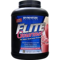 Dymatize Nutrition Elite Gourmet Protein Strawberries & Cream 5 lbs