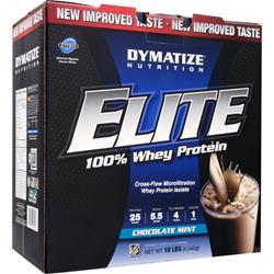 Dymatize Nutrition Elite 100% Whey Protein Chocolate Mint 10 lbs