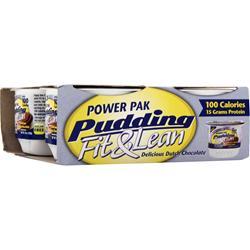 MHP Power Pak Pudding - Fit & Lean Delicious Dutch Chocolate 4 cup