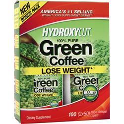 Muscletech Hydroxycut - 100% Pure Green Coffee 100 cplts
