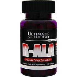 Ultimate Nutrition R-ALA  EXPIRES 6/17 100 sgels