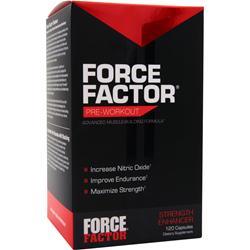 Force Factor Force Factor - Pre Workout  BEST BY 6/17 120 caps