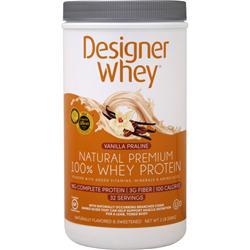 Designer Whey Designer Whey Protein Natural Vanilla Praline 2 lbs
