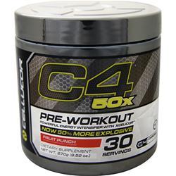Cellucor C4 50X Pre Workout - G4 Chrome Series Fruit Punch 270 grams
