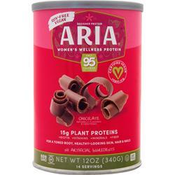 Designer Whey Aria Womens Vegan Protein Chocolate 12 oz