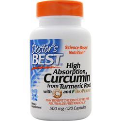 Doctors Best High Absorption Curcumin with BioPerine 120 caps
