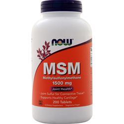 Now MSM (1500mg) on sale at AllStarHealth.com