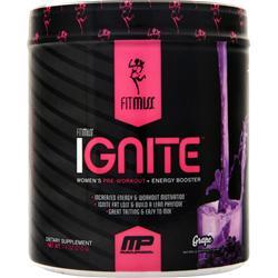 FitMiss Ignite - Womens Pre Workout + Energy Booster Grape 7.4 oz