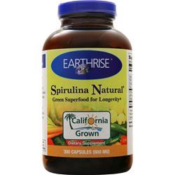 Earthrise Spirulina Natural 300 caps