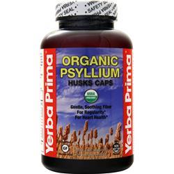 Yerba Prima Organic Psyllium Husks 180 vcaps