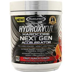 Muscletech Hydroxycut Hardcore Next Gen Accelerator Fruit Punch 187 gr