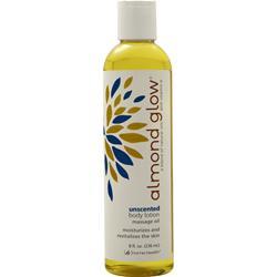 Home Health Almond Glow Body Lotion Massage Oil Unscented 8 fl.oz