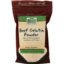 NOW Foods Beef Gelatin Powder - 4 Lbs, Halal, Keto-Friendly, Non-GMO
