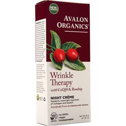 Avalon Organics Wrinkle Therapy with CoQ10 & Rosehip 1.75 fl.oz