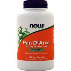 NOW | Pau D'Arco (500 mg) At A Reduced Price | For Healthy Intestinal Flora