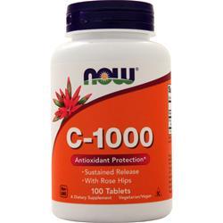 Now C-1000 Sustained Released with Rose Hips 100 tabs